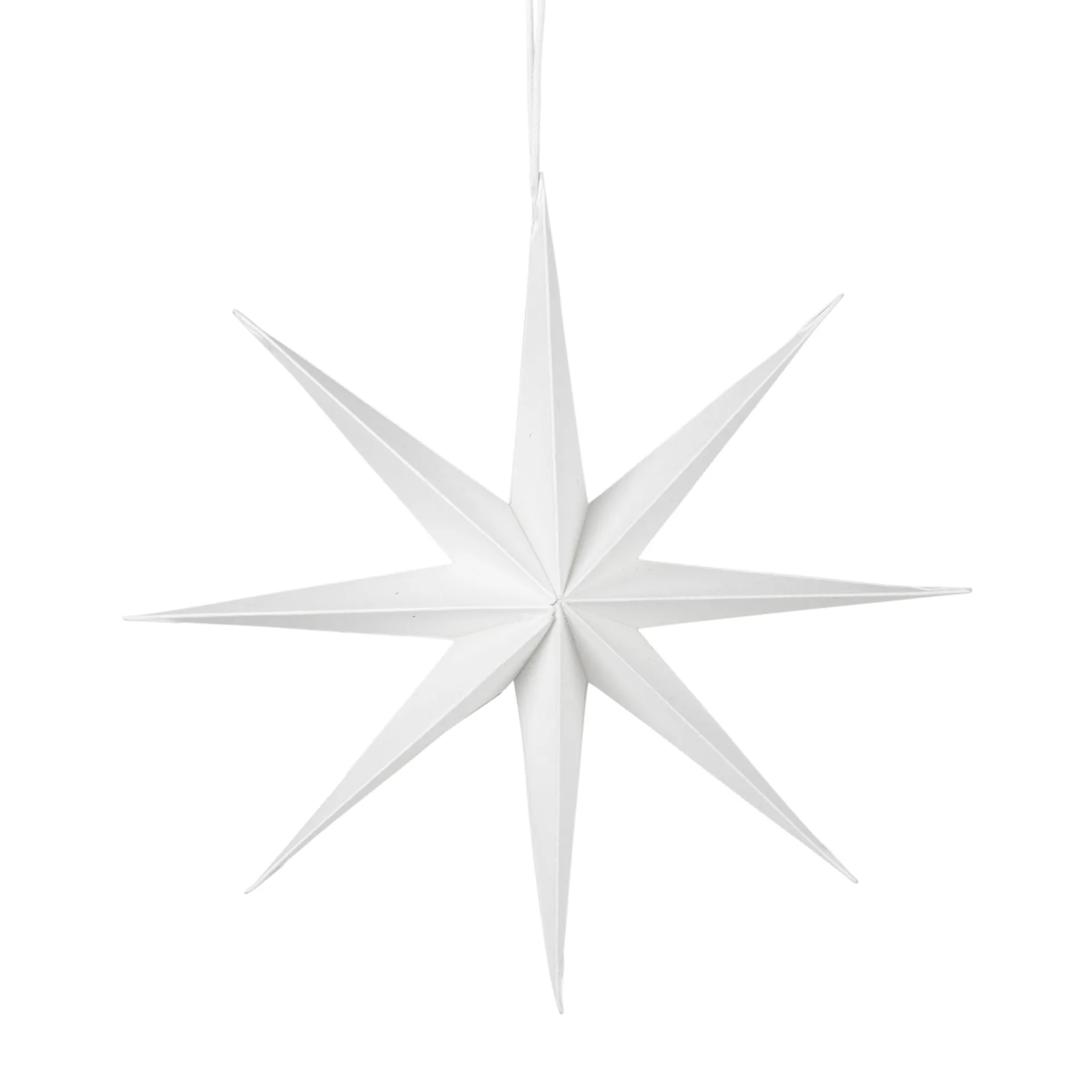 Broste Copenhagen Étoile en papier Star Ø White