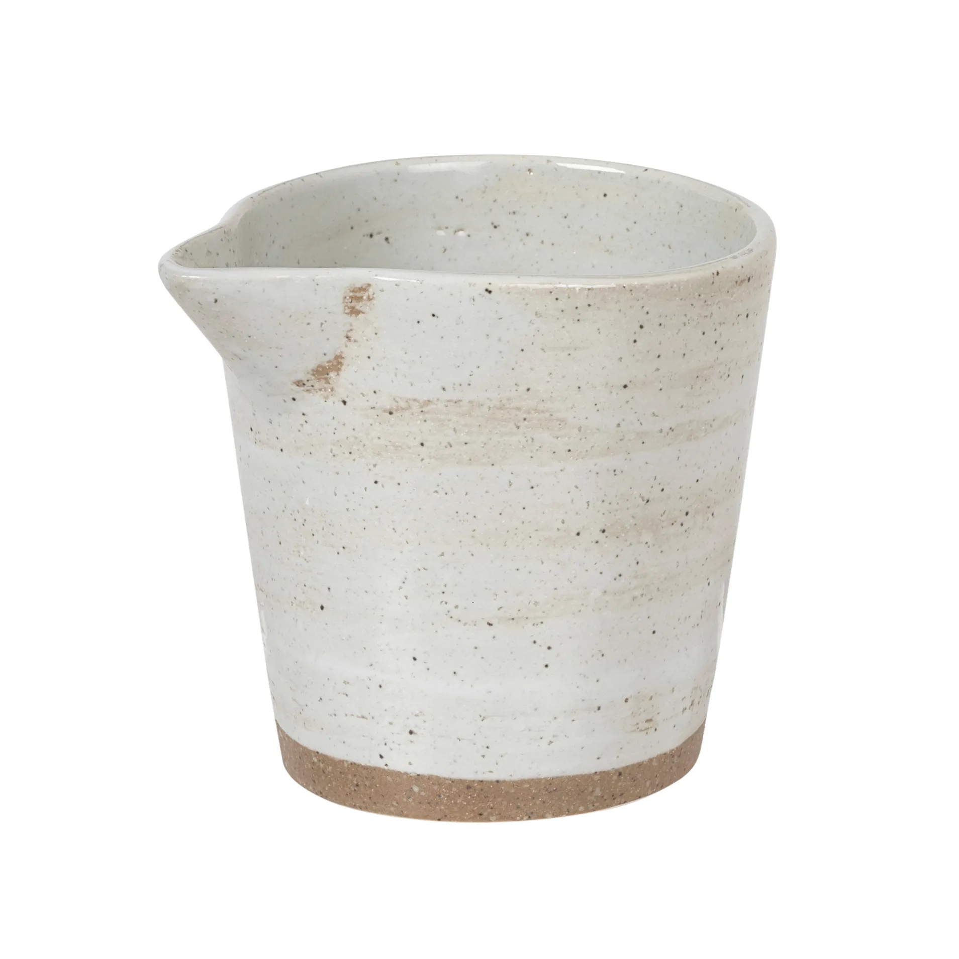 Kande Broste Copenhagen Grød stentøj sandfarvet 20 cl Ø10 x H9 cm