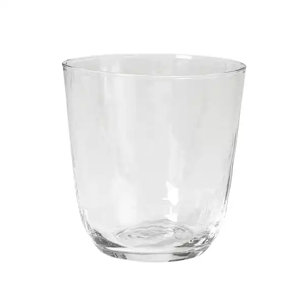 Hammered dryckesglas 33,5 cl, Klar