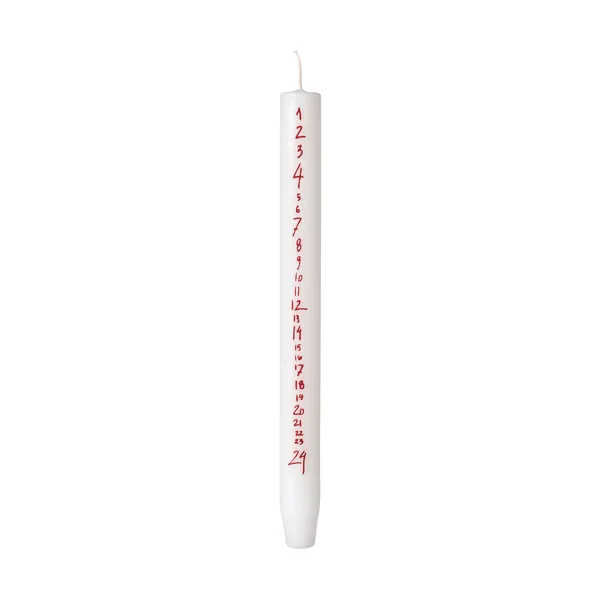 Handwritten kalenderljus, Pure White
