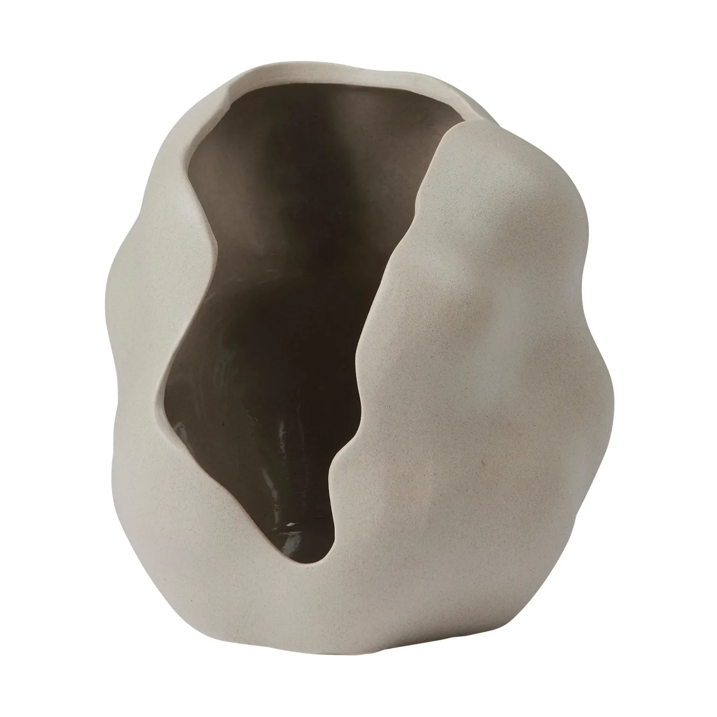 Broste Copenhagen Hekla Hurricane lanterne Dove grey, Ø16 cm