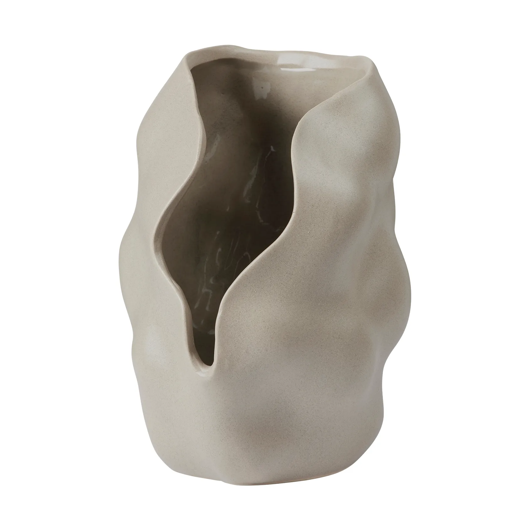 Broste Copenhagen Hekla Hurricane lanterne Dove grey, Ø18,6 cm