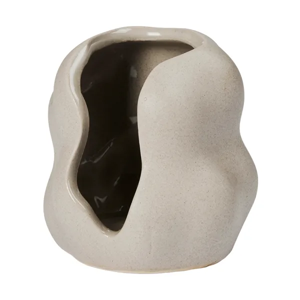 Hekla Hurricane ljuslykta, Dove Grey, Ø9,5 cm
