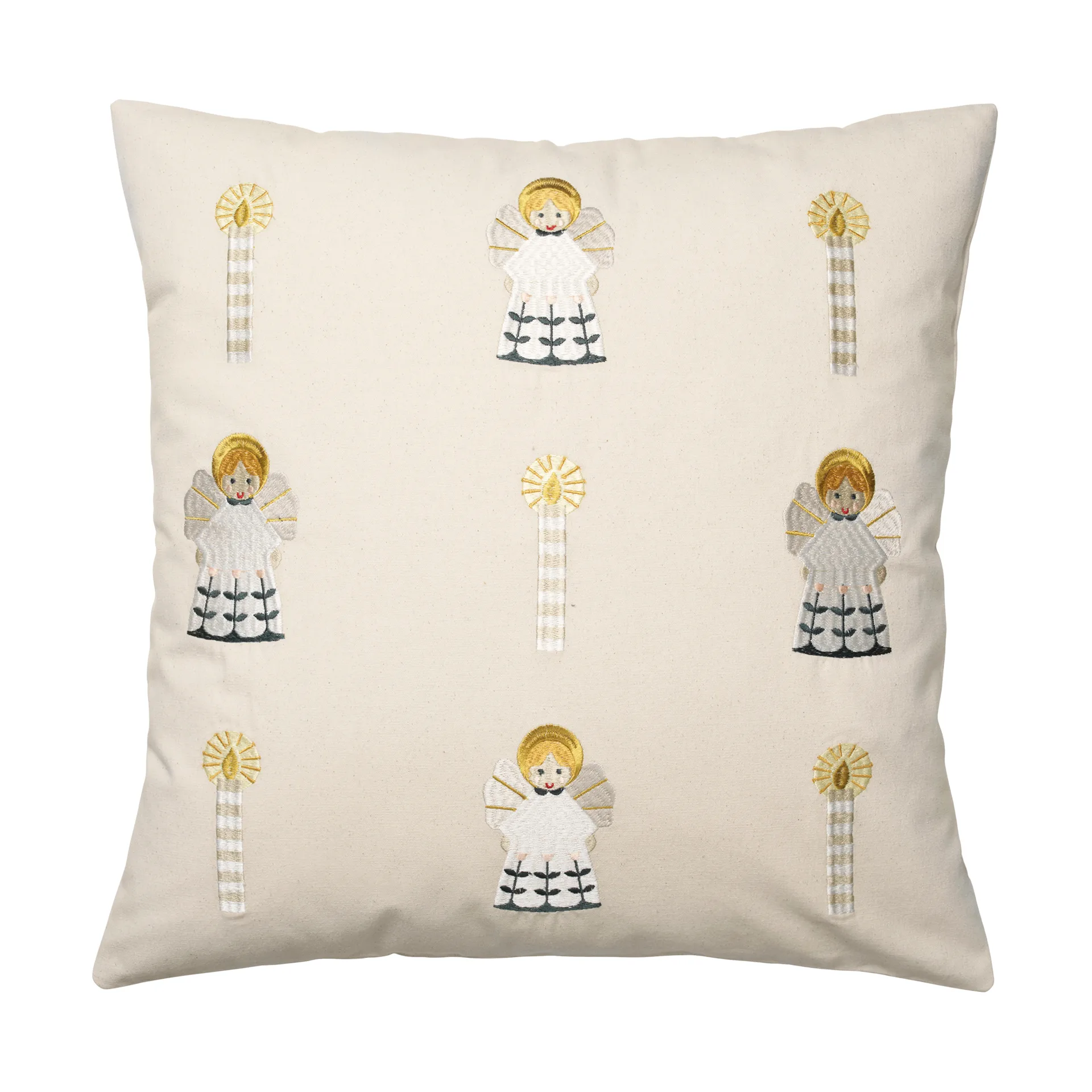 Broste Copenhagen Housse de coussin Fairy Tale cm Golden