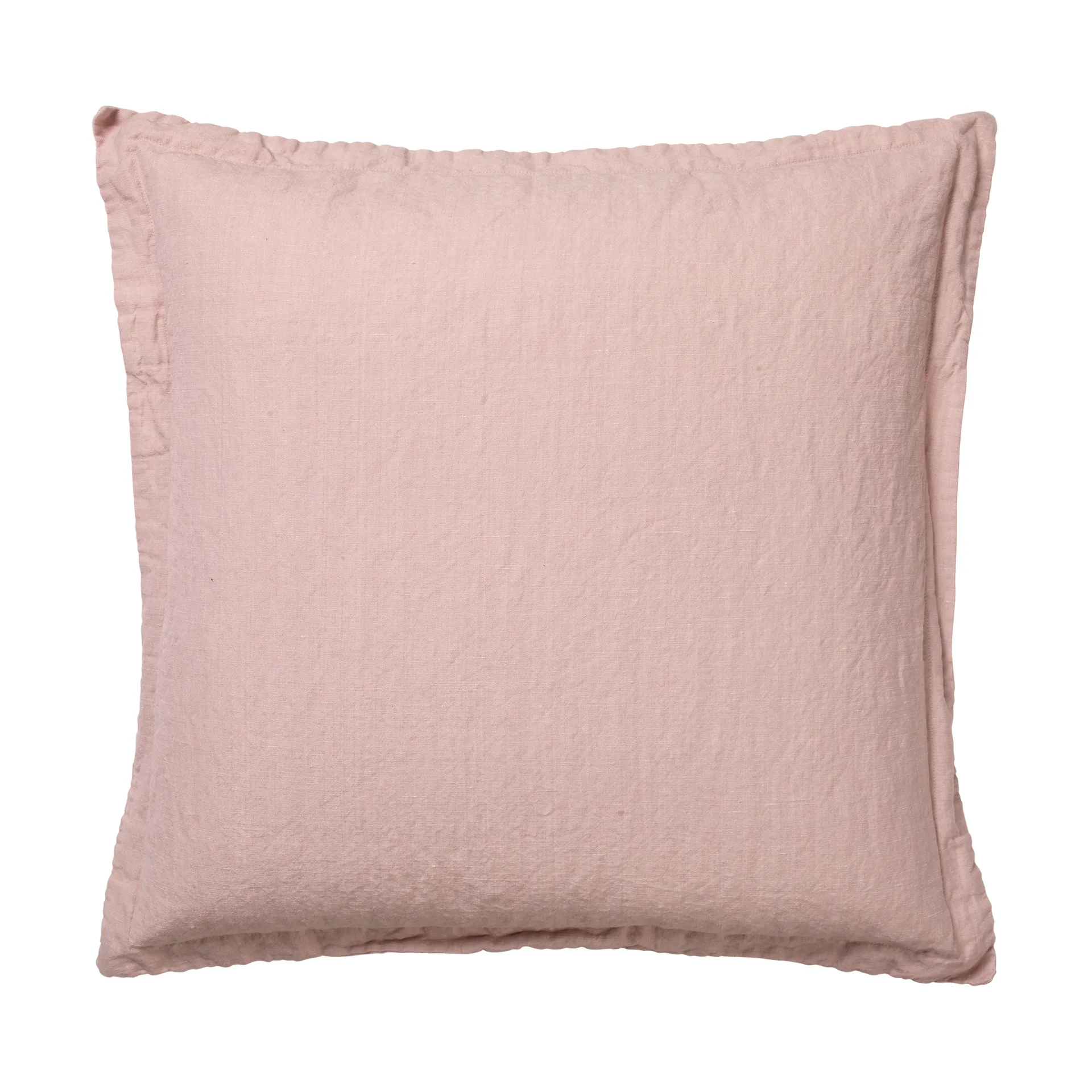 Broste Copenhagen Housse de coussin Linn cm Mauve pink — vue 3