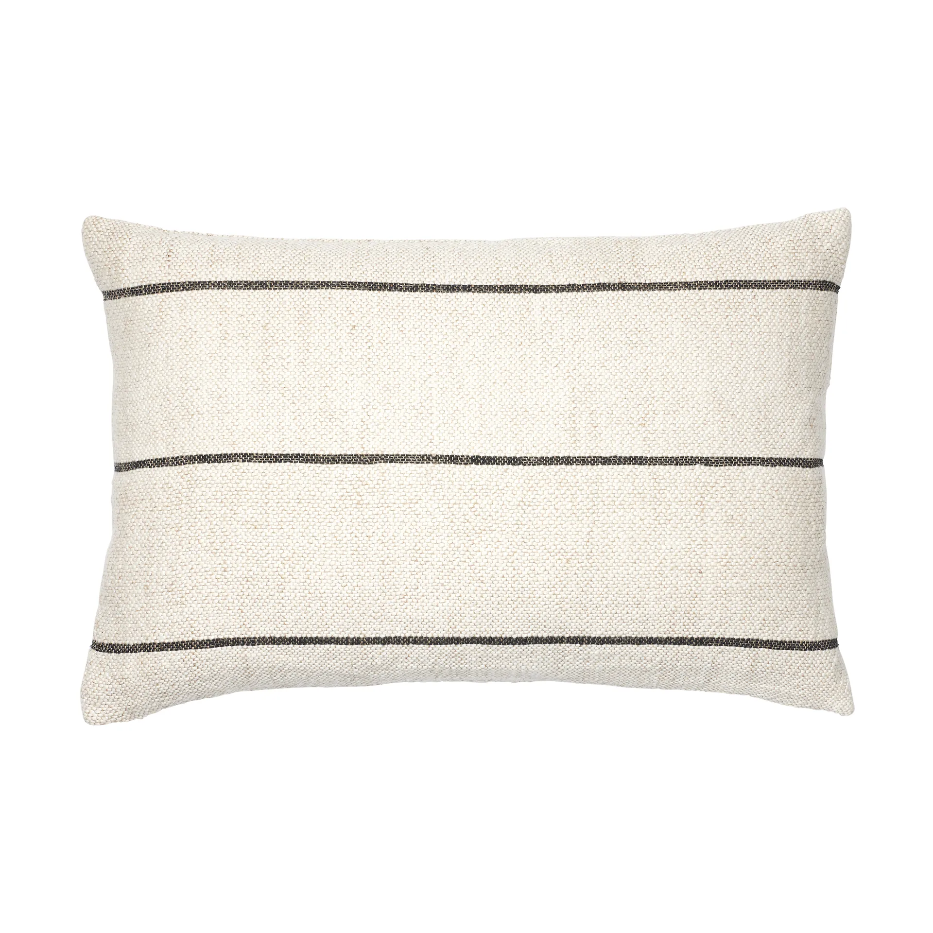 Broste Copenhagen Housse de coussin Sigrid cm Light beige-black — vue 3