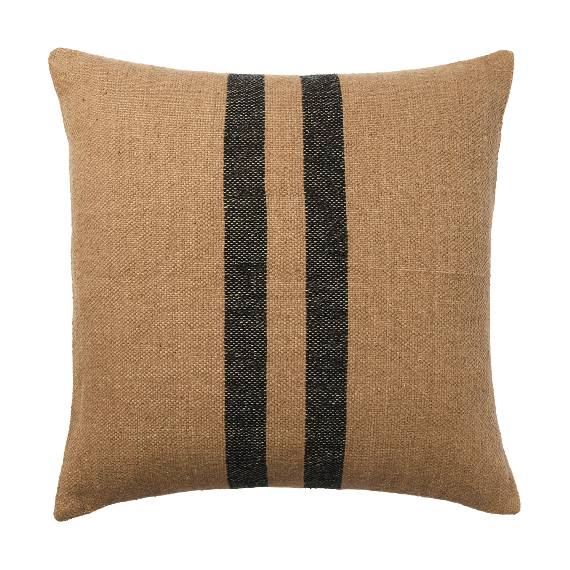 Broste Copenhagen Housse de coussin Sigrun Brown kelp-black, cm