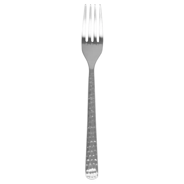 Hune middagsgaffel, Brushed satin hammered