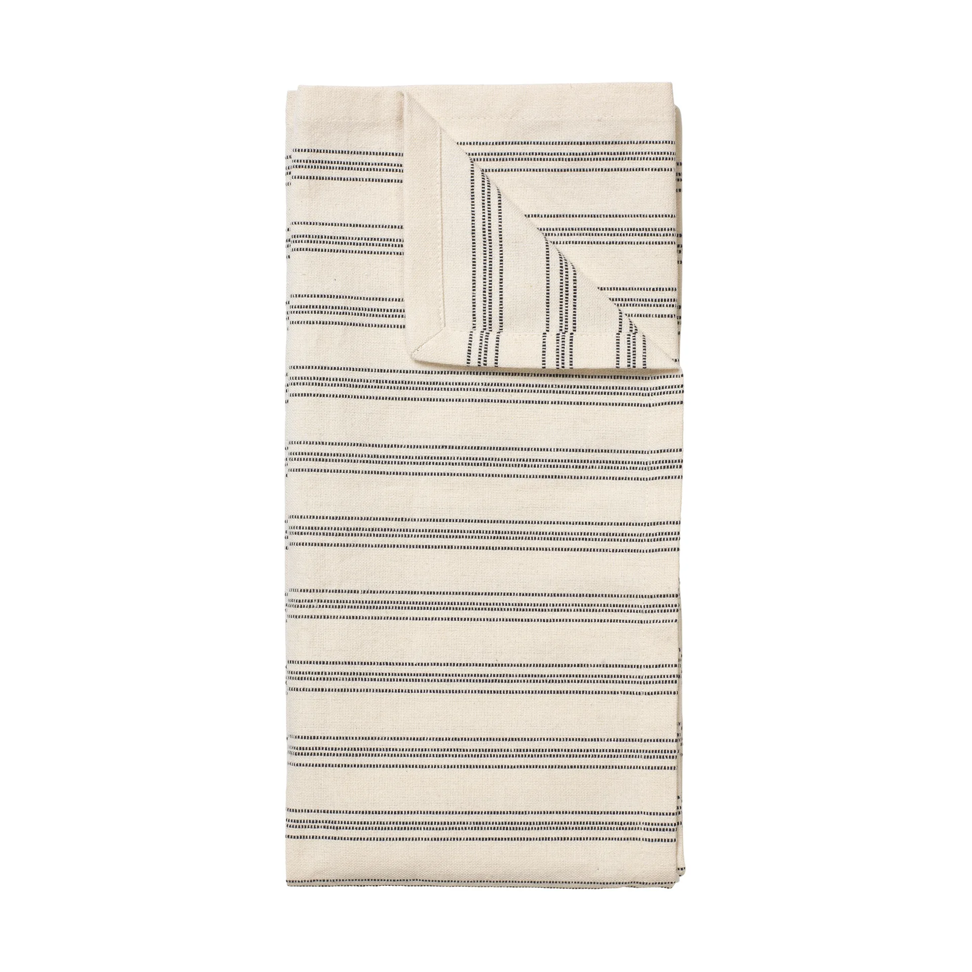 Broste Copenhagen Karl viskestykke 50x70 cm Black-natural