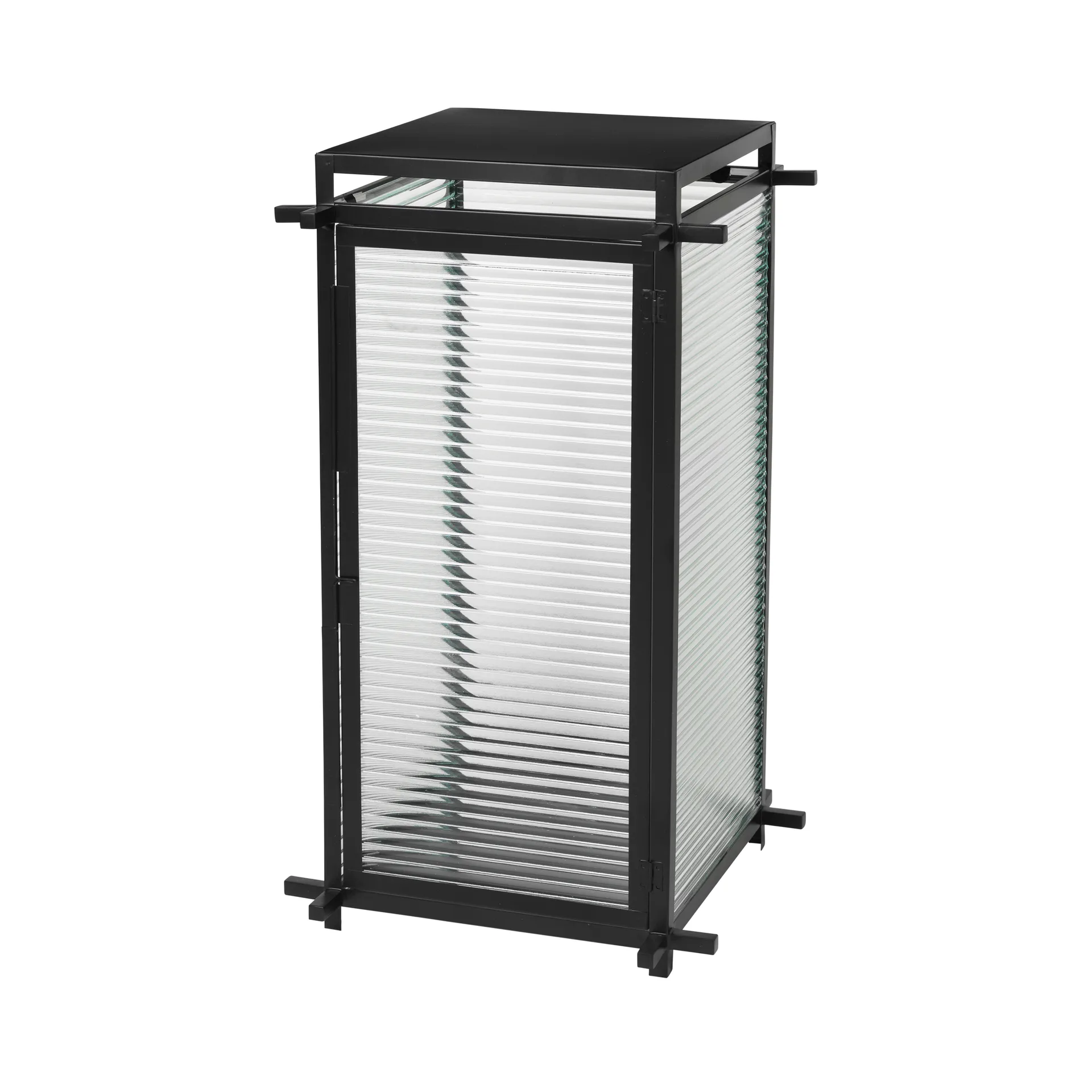 Broste Copenhagen Lanterne Hoko 63 cm Jern-glas
