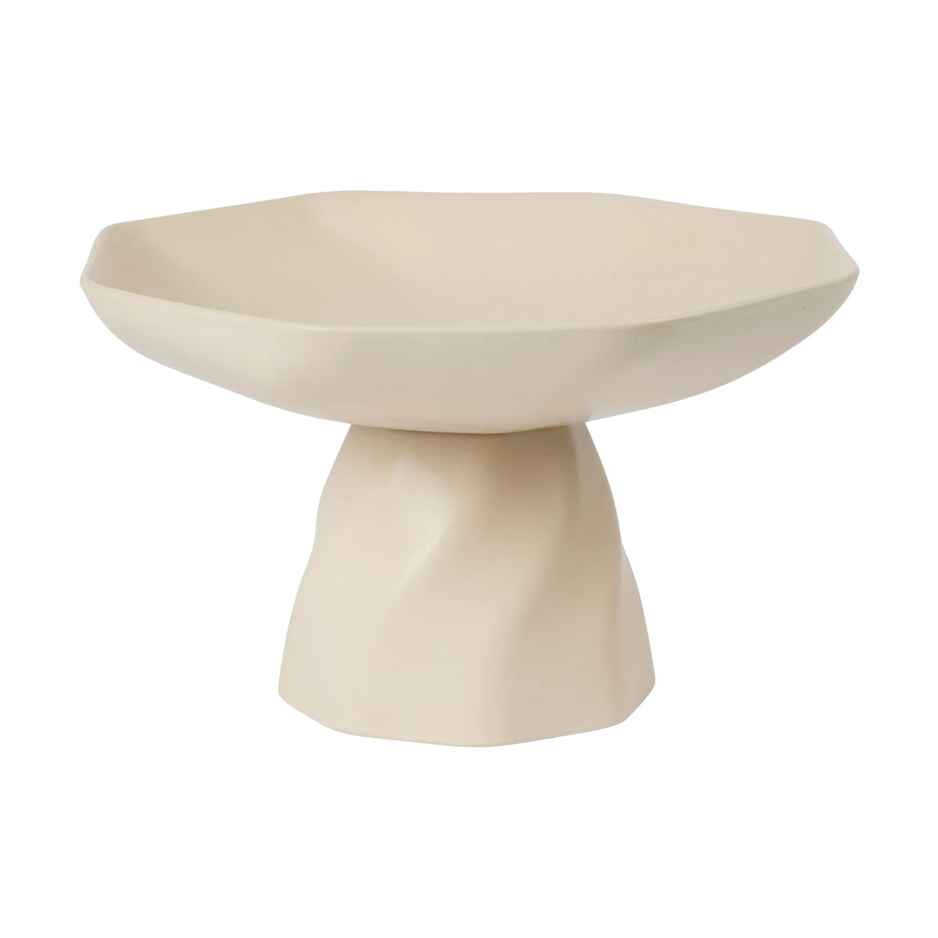 Broste Copenhagen Limfjords centerpiece fad Ø28 cm Beige