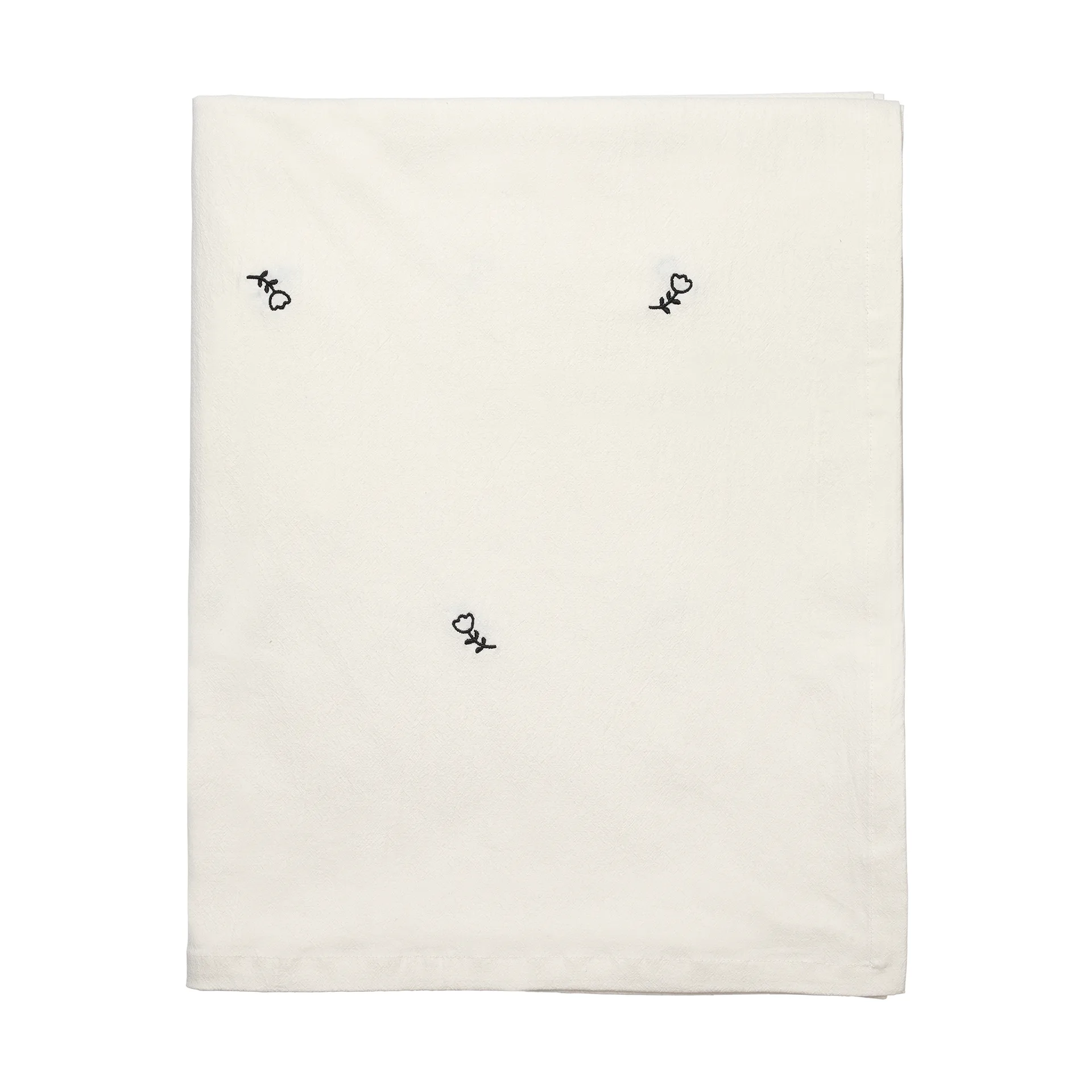 Broste Copenhagen Mai borddug 160x300 cm, black-off white