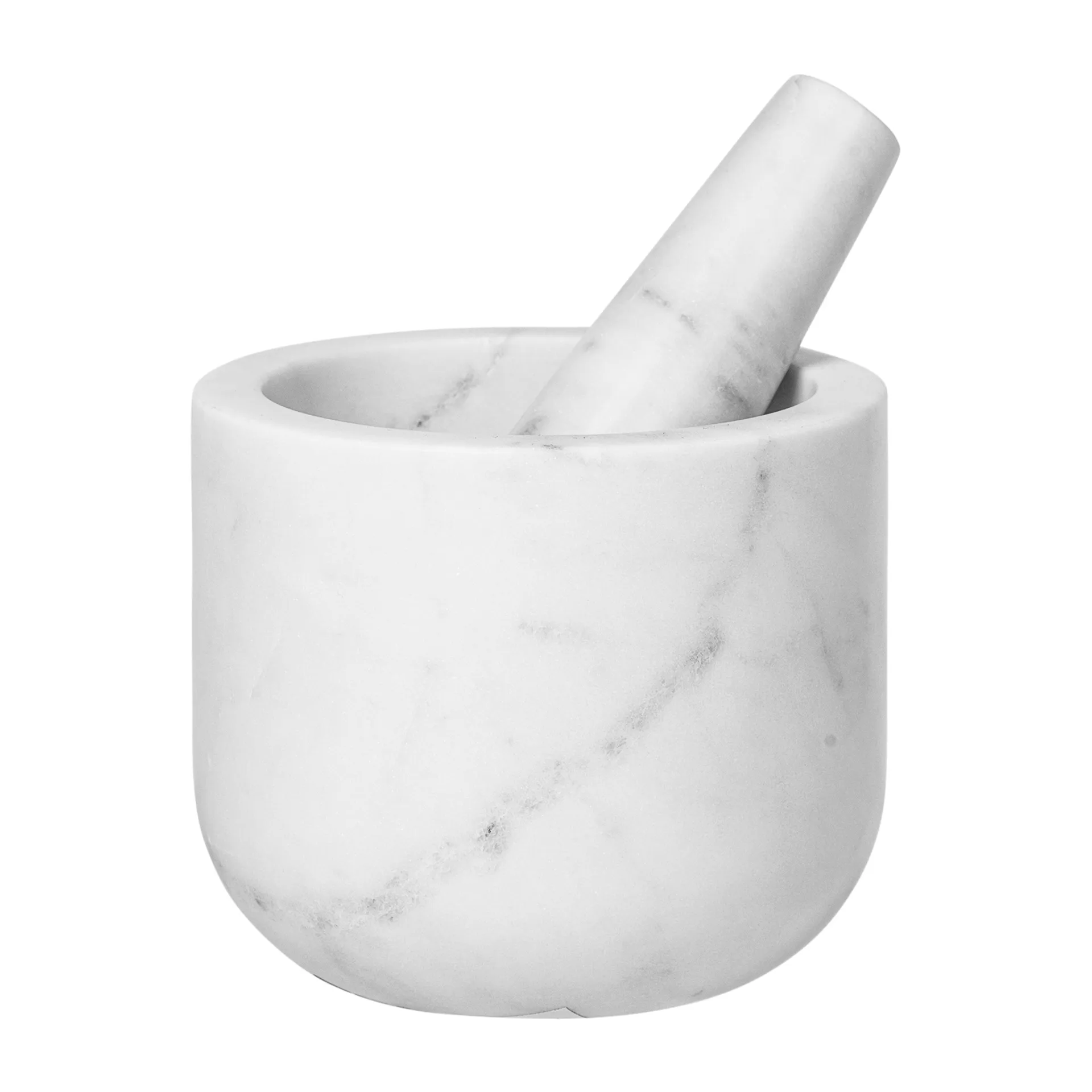 Broste Copenhagen Marina mortel marmor Vit