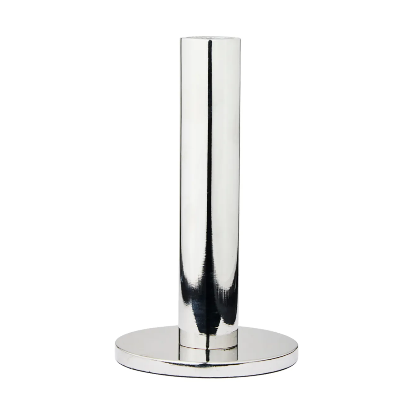 Broste Copenhagen Maro lysestage Silver Finish, 14 cm