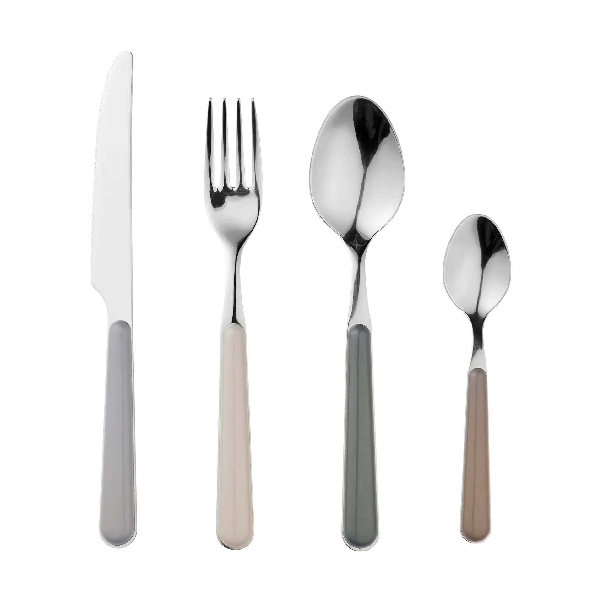Broste Copenhagen Marstal bestiksæt 8 dele Grey tones