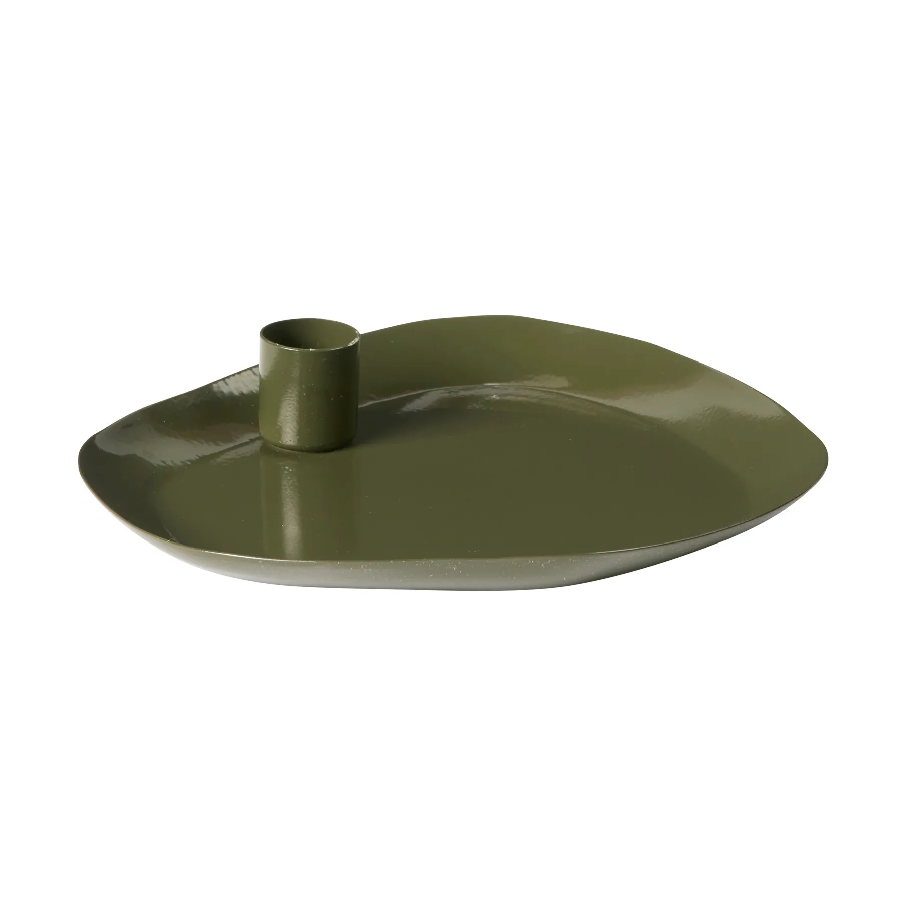 Broste Copenhagen Mie lysestage medium Grape leaf green