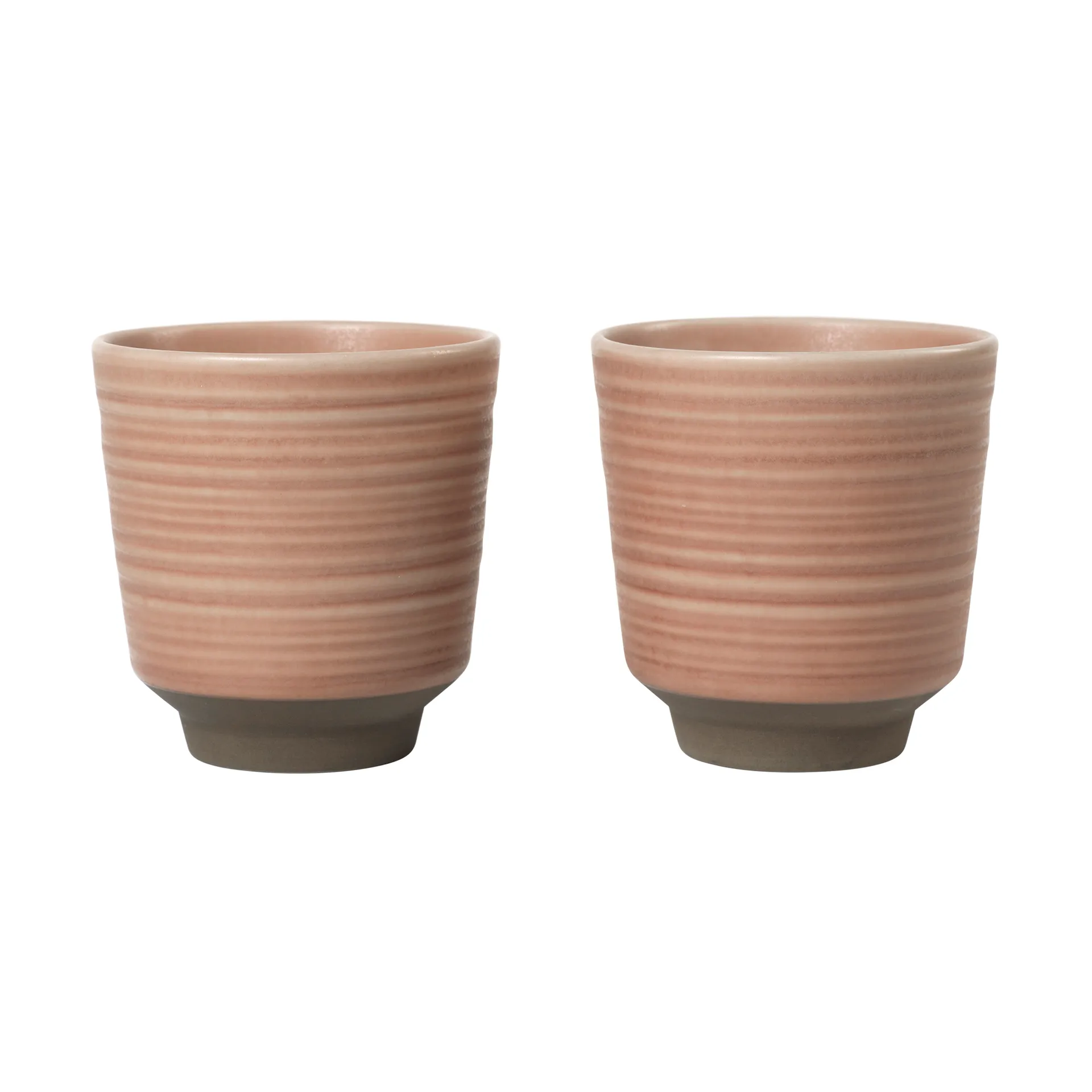 Broste Copenhagen Miko mugg 15 cl 2-pack Dusty pink