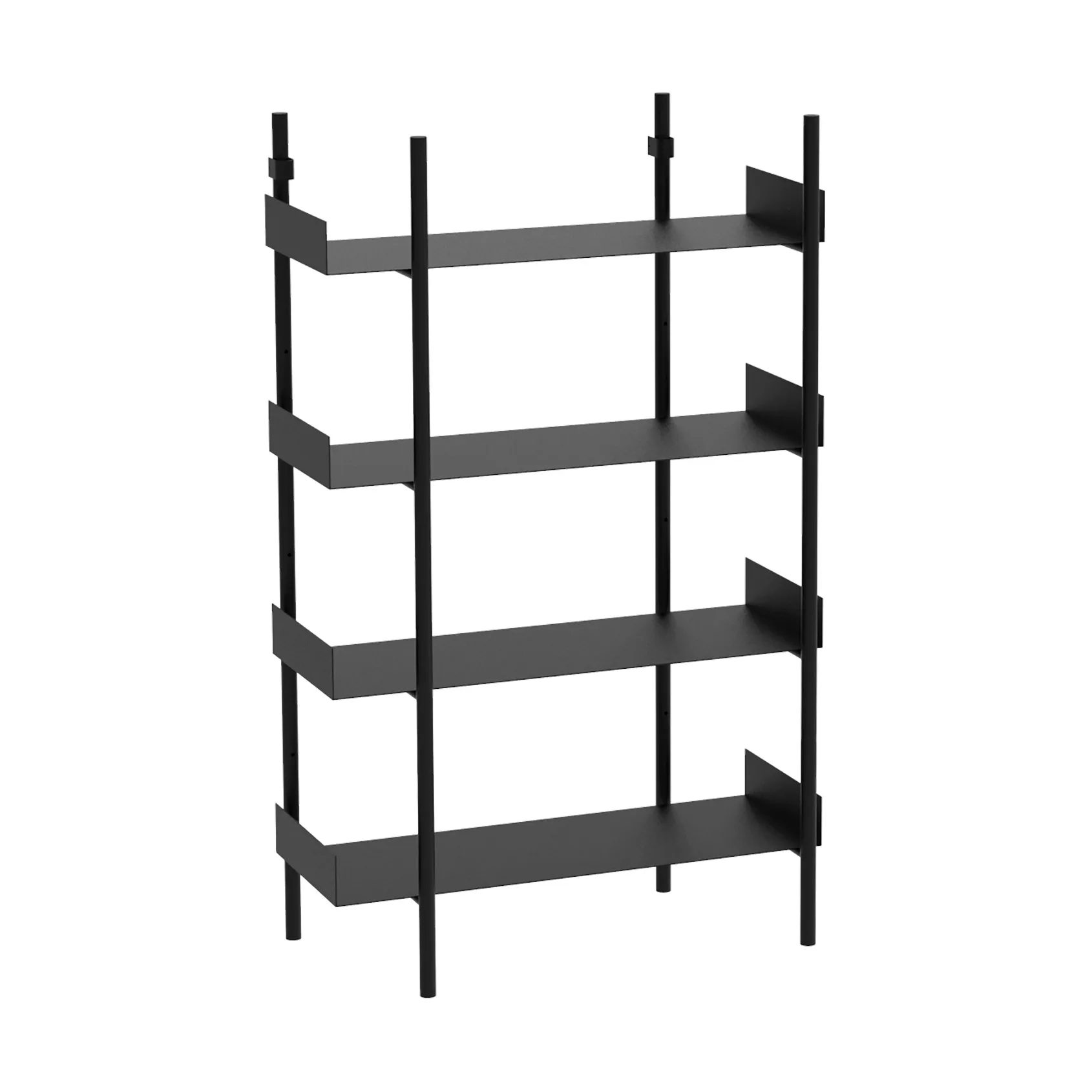 Broste Copenhagen Nobuko bogreol 4 hylder Black