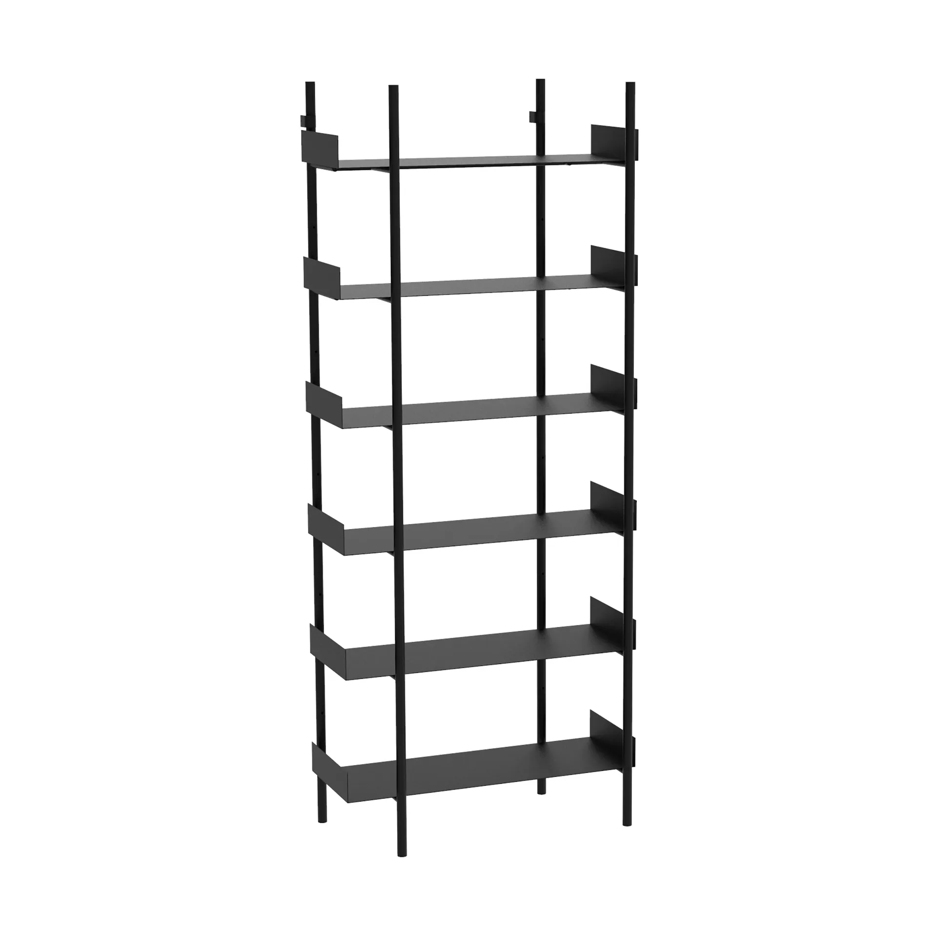 Broste Copenhagen Nobuko bogreol 6 hylder Black