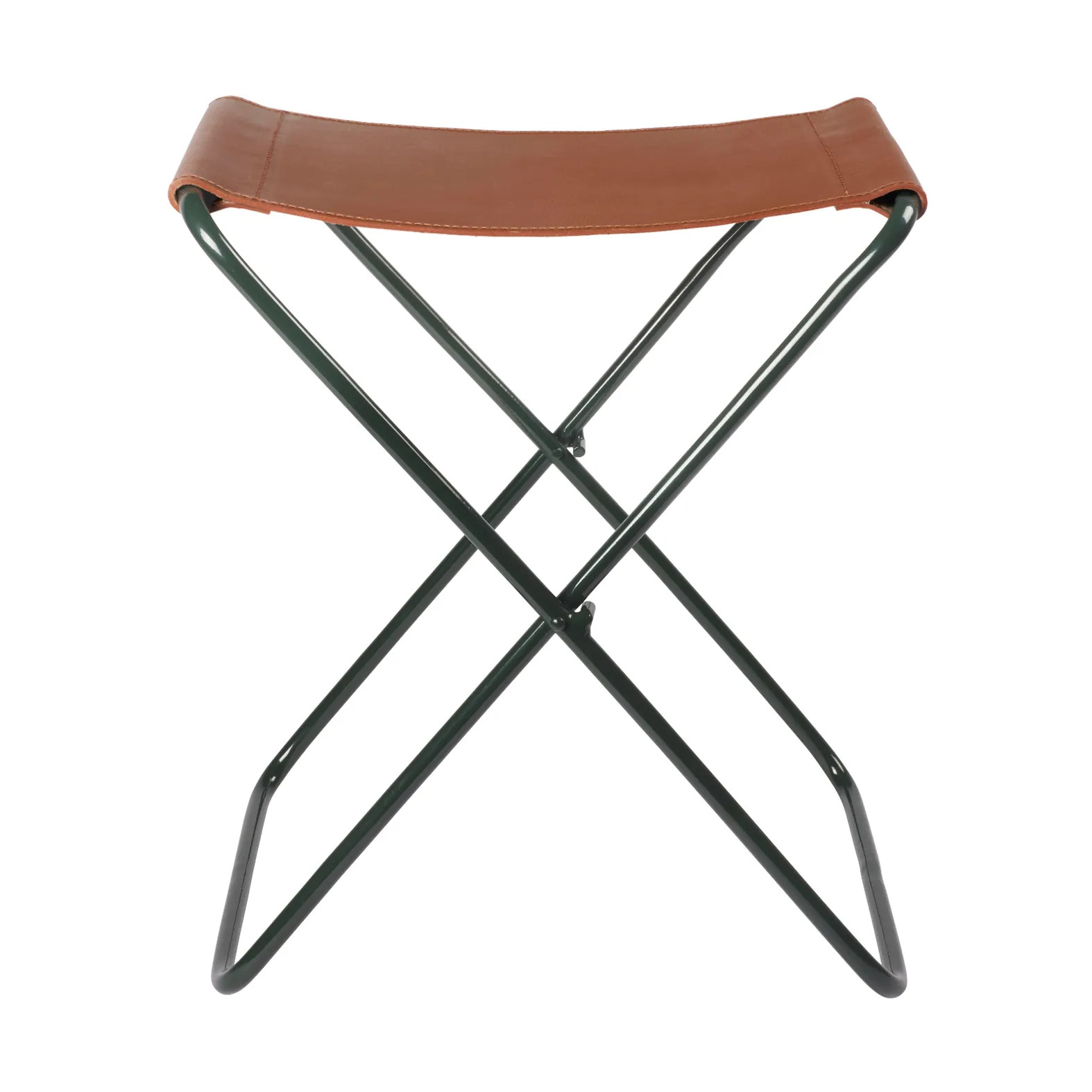 Broste Copenhagen Nola skammel læder Forest green