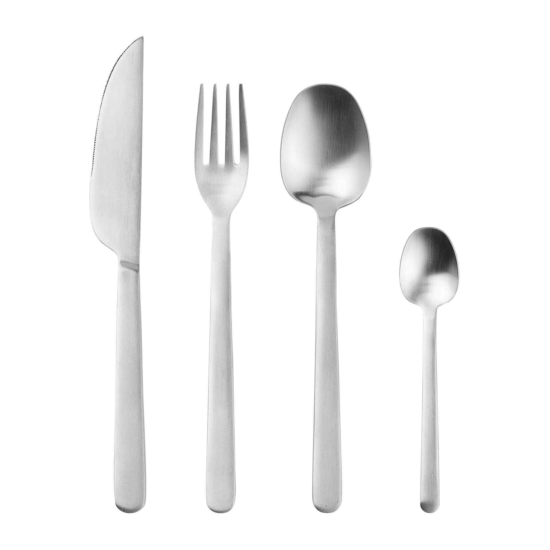 Broste Copenhagen Nordic Bistro bestiksæt 16 dele Mat satin