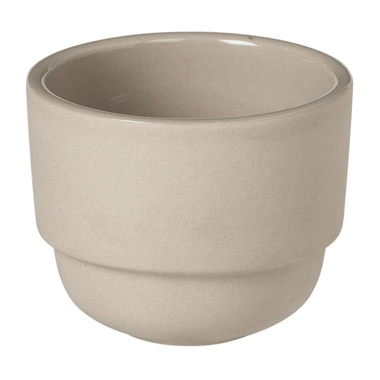 Espressokop Broste Copenhagen Nordic Bistro stentøj beige 15 cl