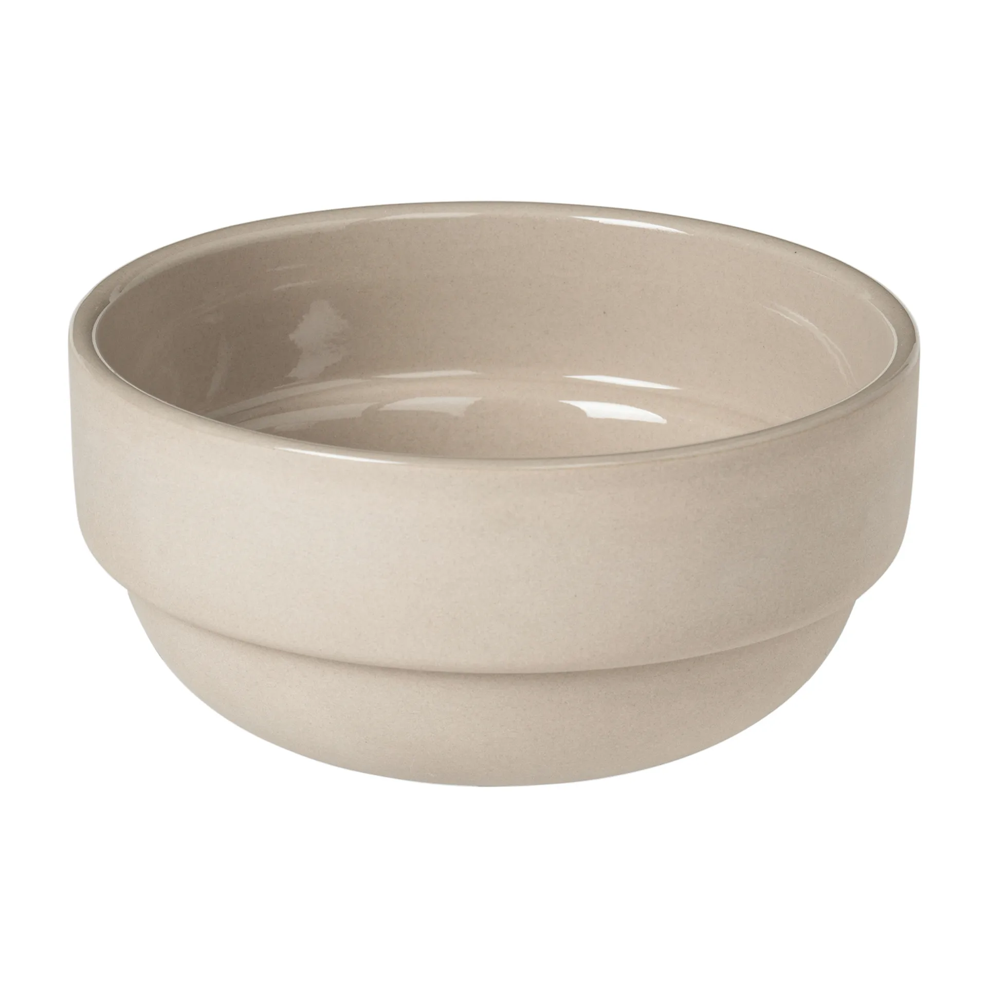 Stentøjsskål Broste Copenhagen Nordic Bistro Beige Ø15 x H7,3 cm