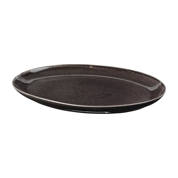 Nordic Coal fat oval 26,5x36,5 cm
