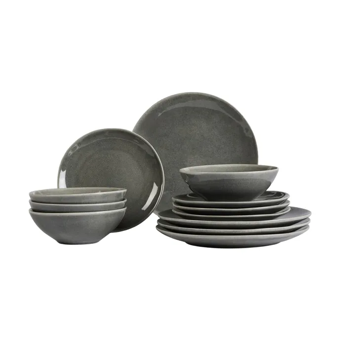 Broste Copenhagen Nordic Rain servisæt 12 dele