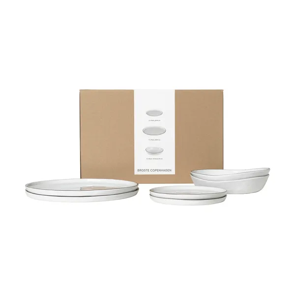 Nordic Salt dinnerset för två, 6 delar