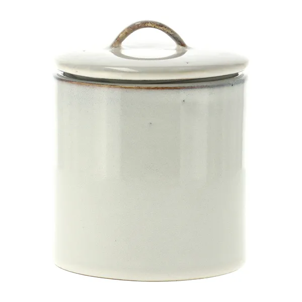 Nordic Sand burk med lock, 12 cm