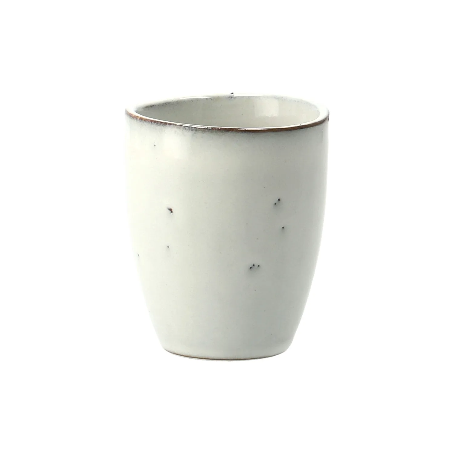 Espressokrus Broste Copenhagen Nordic Sand stentøj sandfarvet 10 cl Ø6,5ÃH8 cm