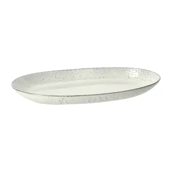 Nordic Sand ovalt fat, 30x17 cm