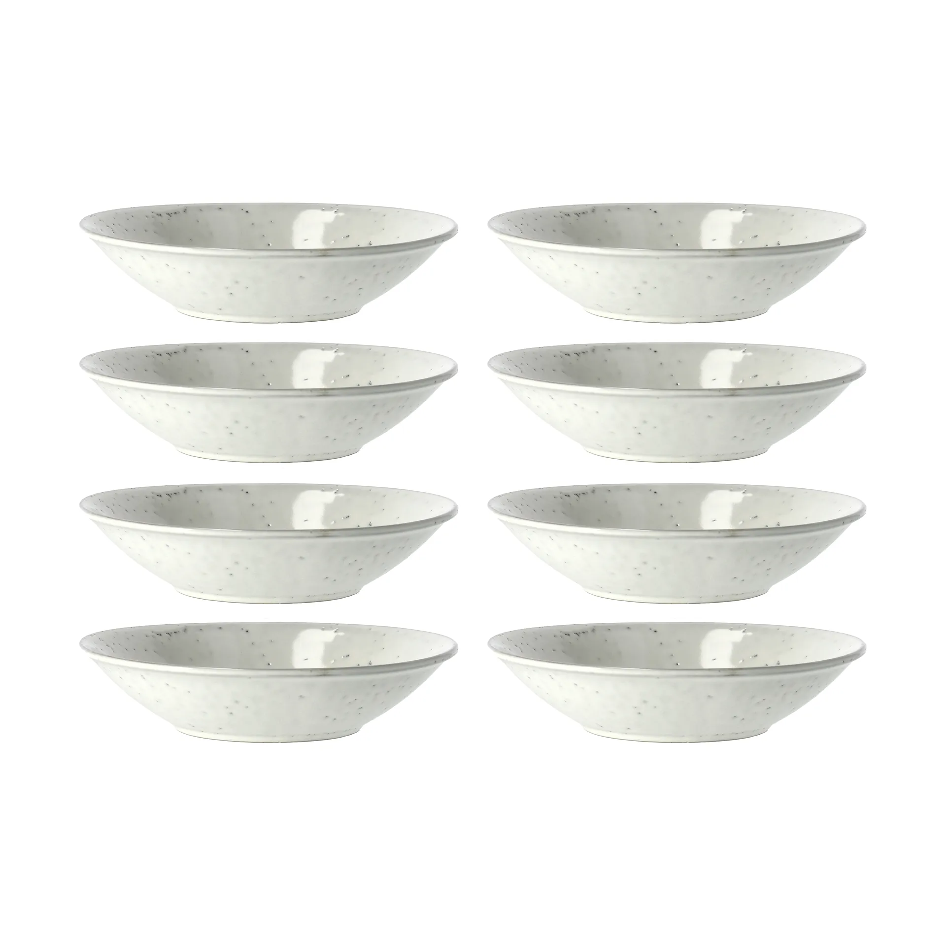 Broste Copenhagen Nordic Sand pastatallerken Ø22,5 cm 8-pak