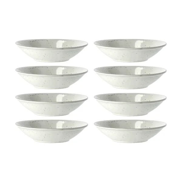 Nordic Sand pastatallrik Ø22,5 cm 8-pack