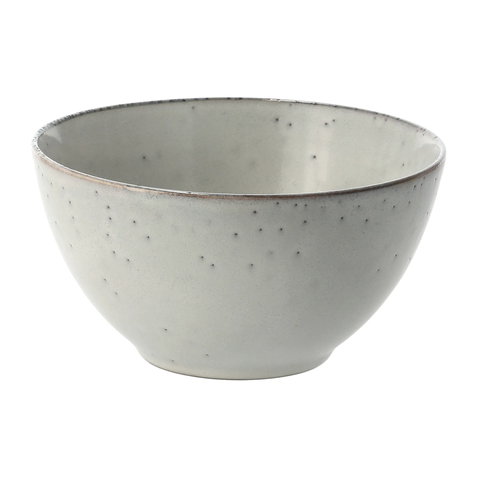 Skål Broste Copenhagen Nordic Sand stentøj hvid Ø17 x H8 cm