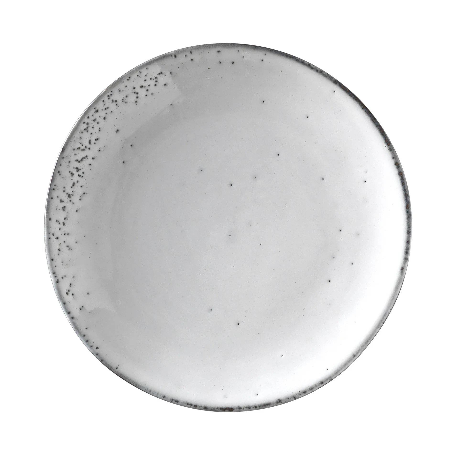 Middagstallerken Broste Copenhagen Nordic Sand stentøj sandfarvet Ø20 cm