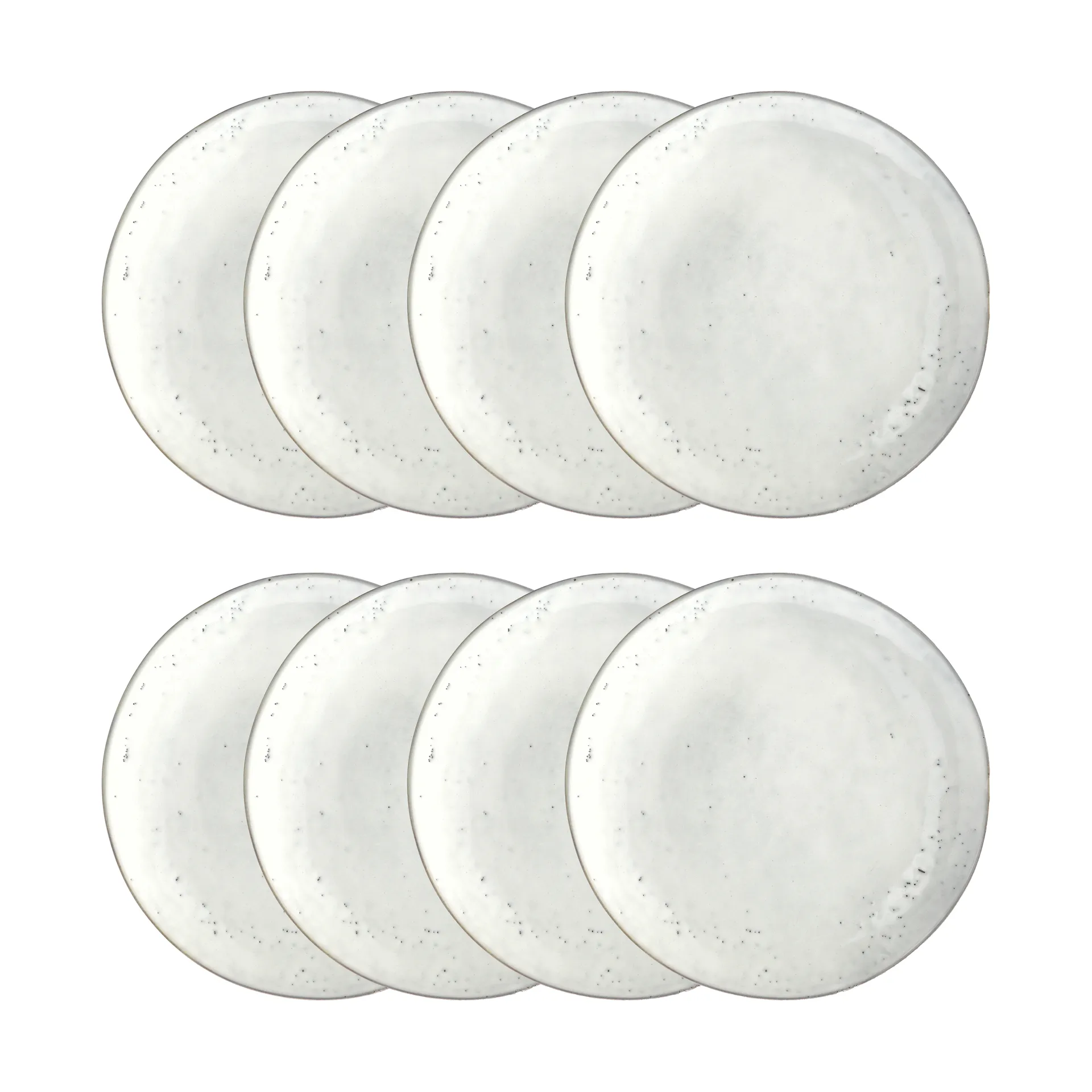 Broste Copenhagen Nordic Sand tallerken Ø26 cm 8-pak