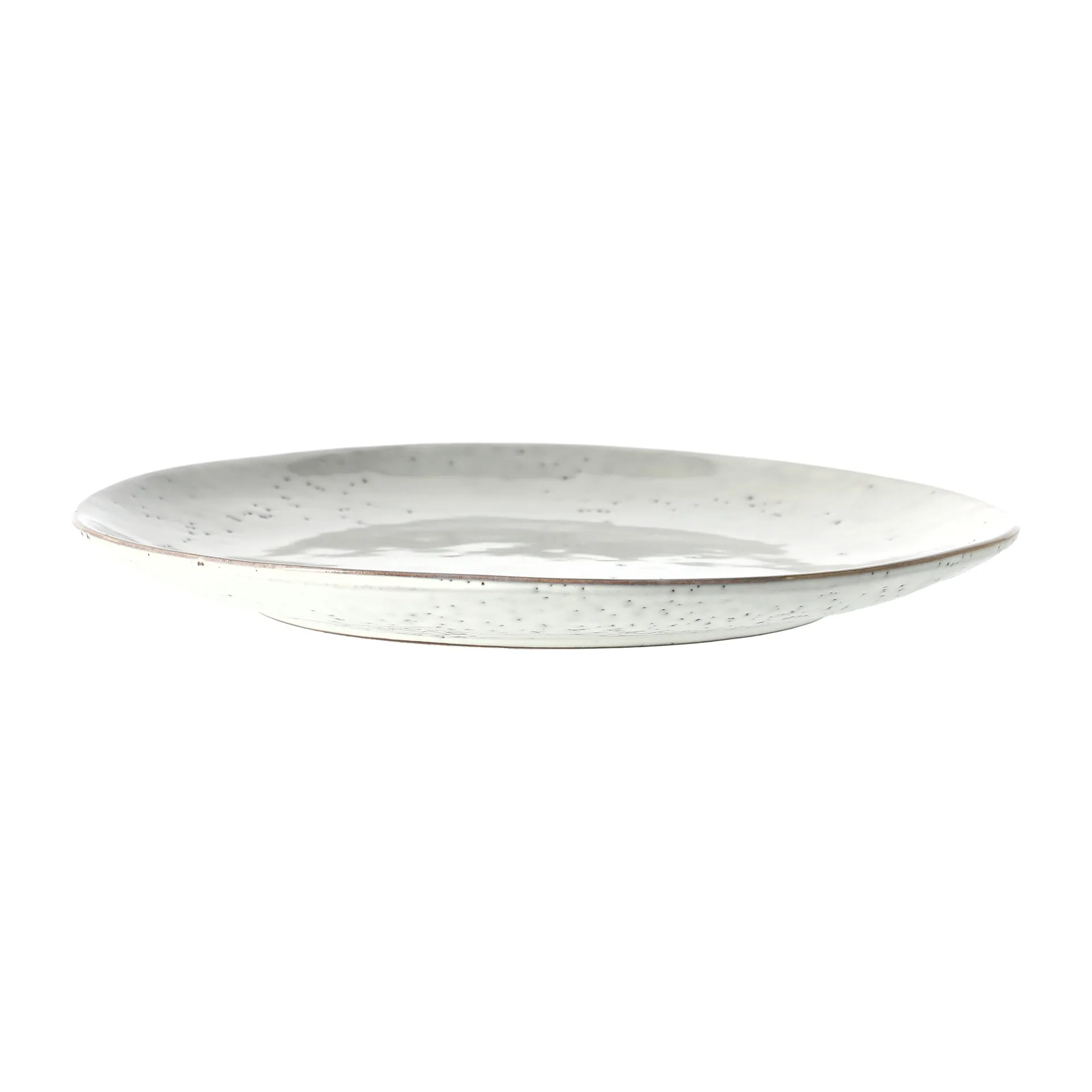 Middagstallerken spisetallerken Broste Copenhagen Nordic Sand stentøj Ø26 cm sandfarvet