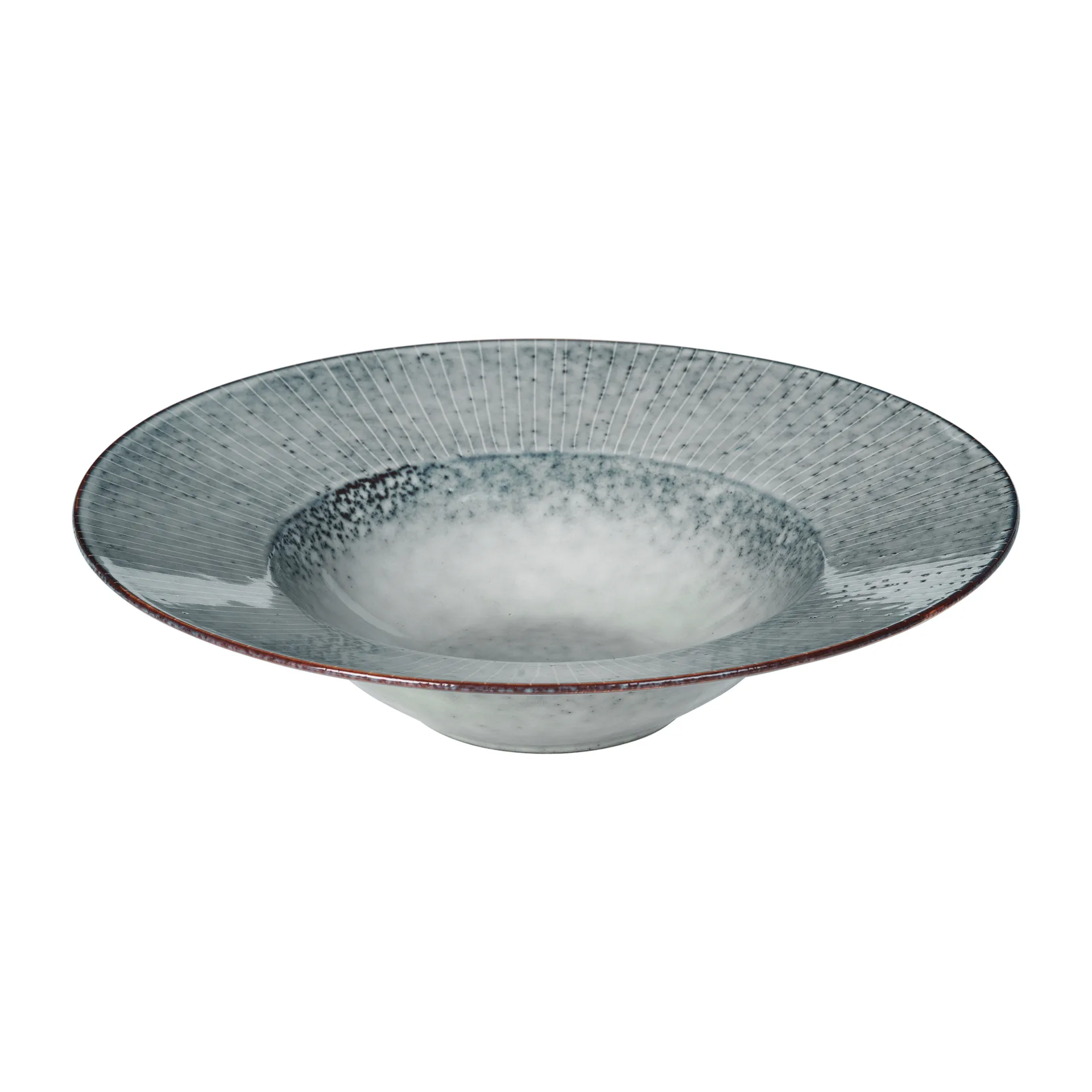 Pastatallerken / dyb tallerken Broste Copenhagen Nordic Sea blå stentøj Ø29 cm