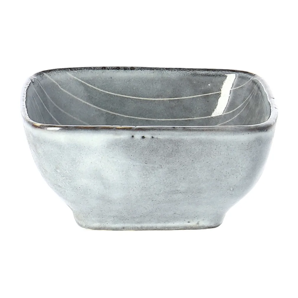 Skål Broste Copenhagen Nordic Sea blå stentøj H4 x B7,5 x L8 cm