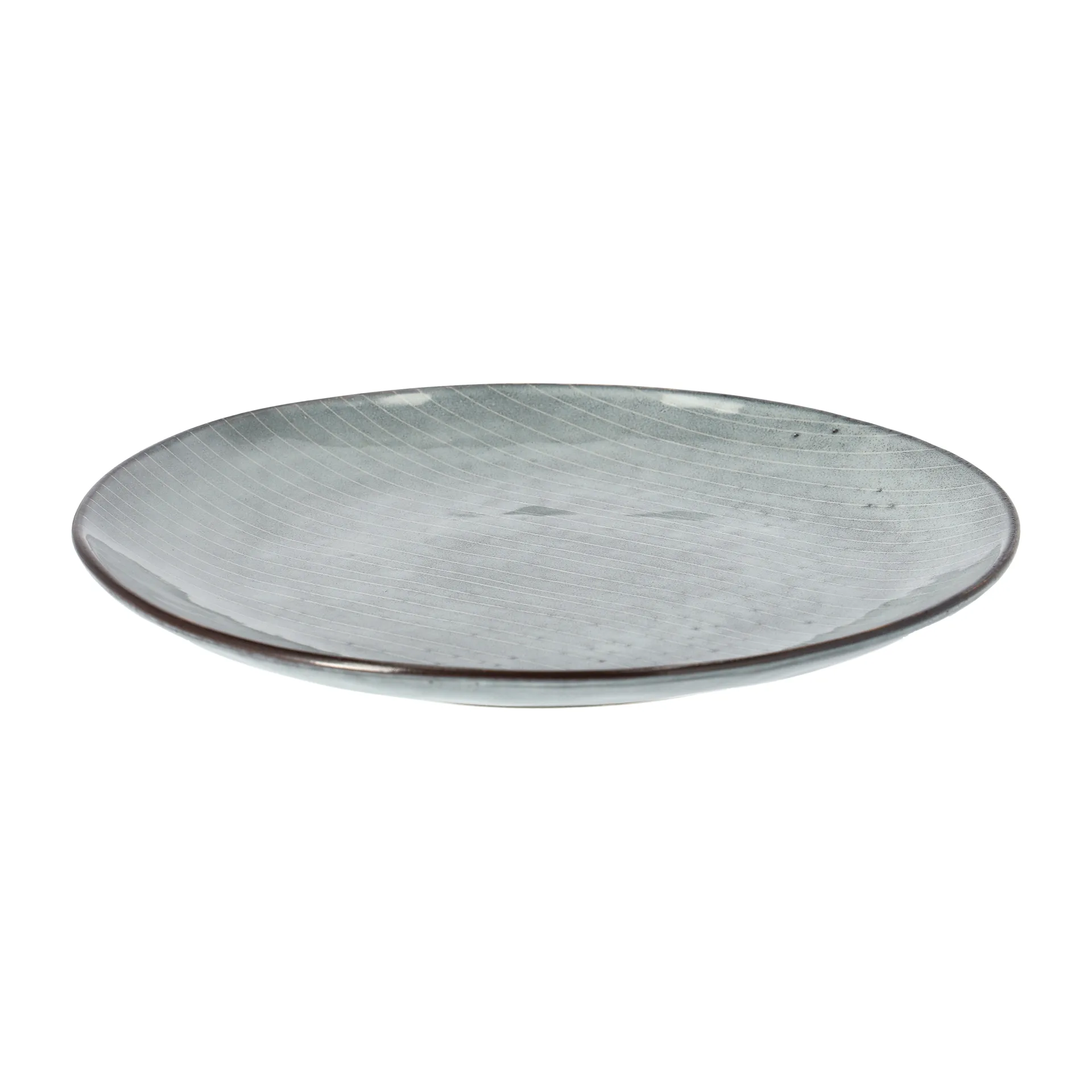 Middagstallerken Ø31 cm Broste Copenhagen Nordic Sea stentøj blå