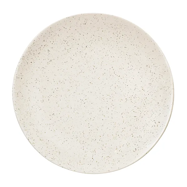 Nordic Vanilla mattallrik Ø26 cm, Cream with grains