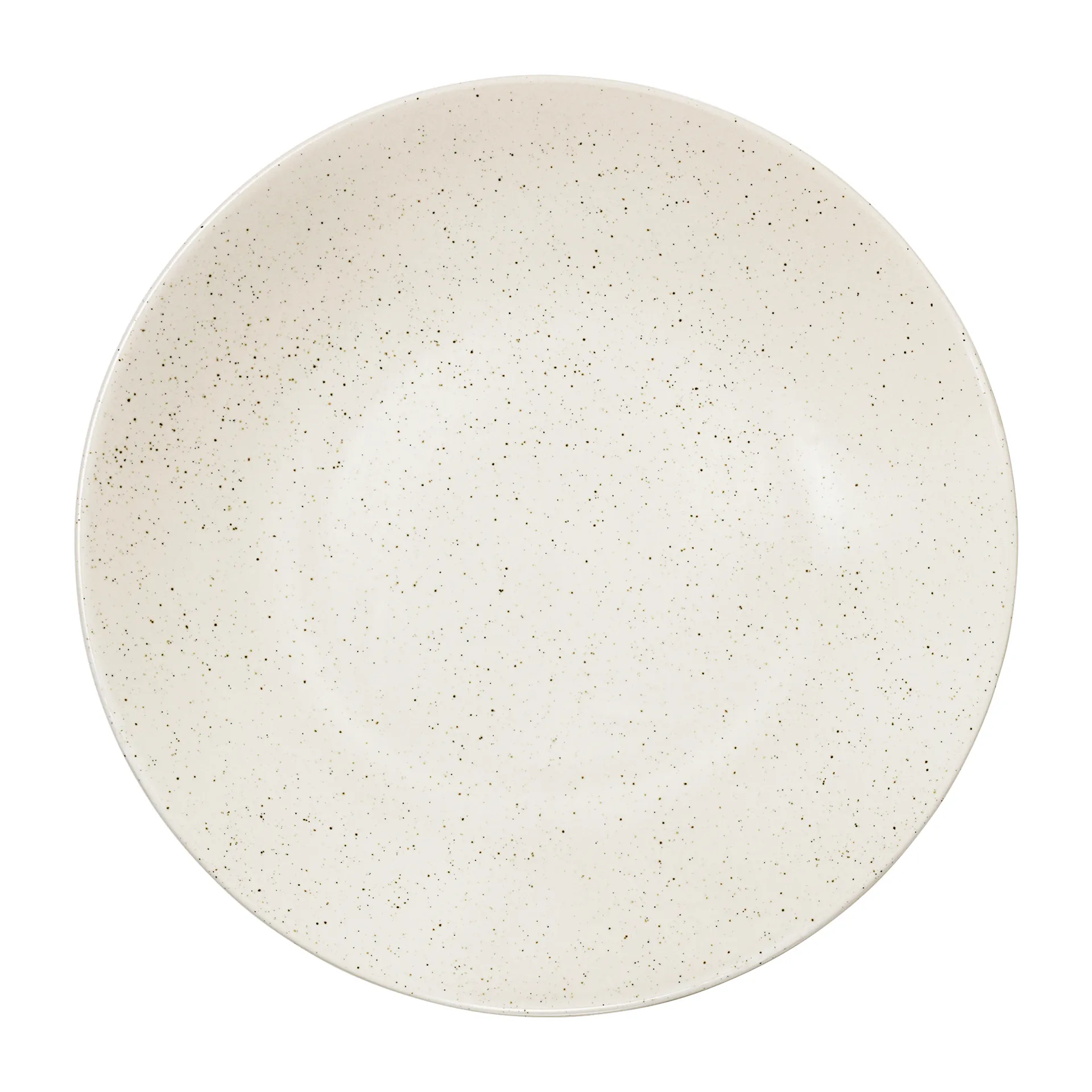 Middagstallerken Broste Copenhagen Nordic Vanilla stentøj creme Ø29 cm