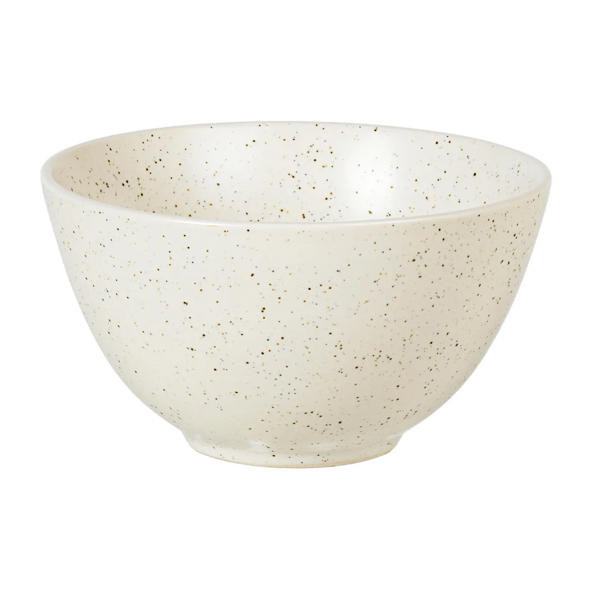 Skål Broste Copenhagen Nordic Vanilla creme stentøj Ø15 x H8 cm 30 cl