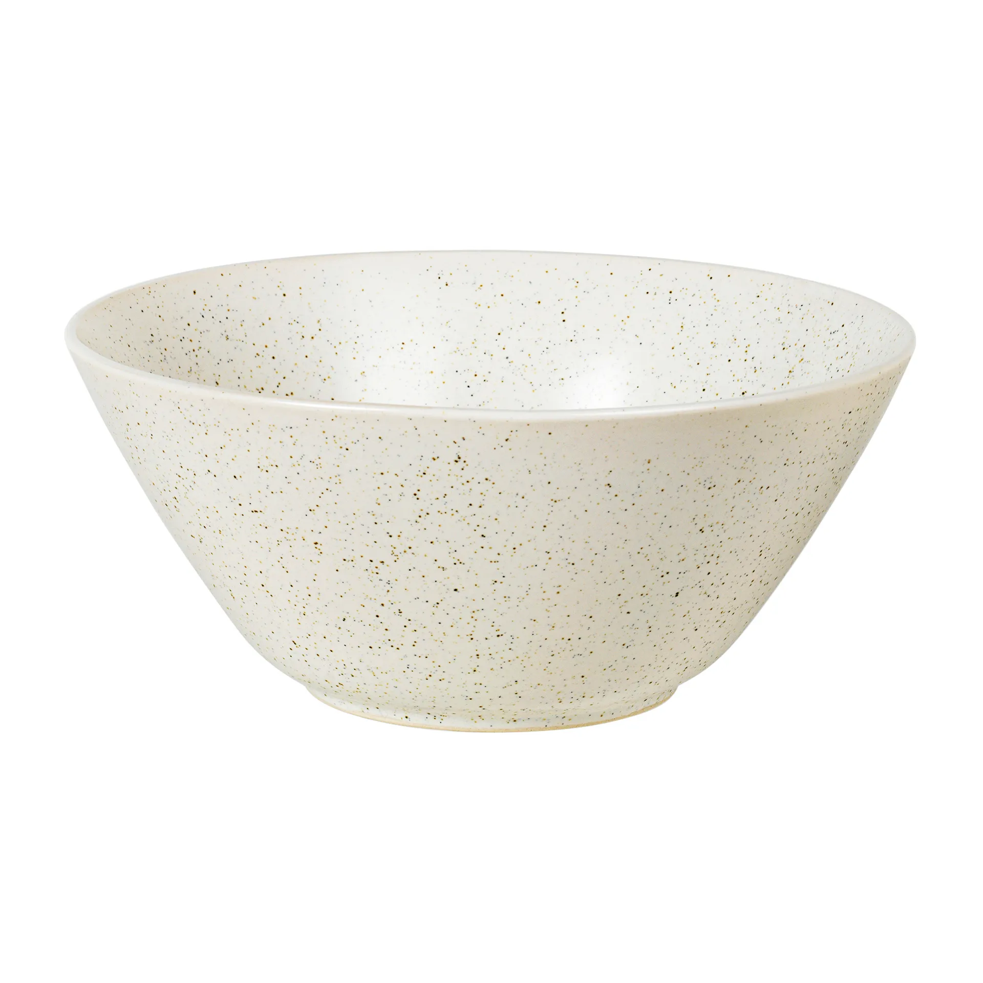 Skål Broste Copenhagen Nordic Vanilla creme stentøj Ø25 x H11 cm