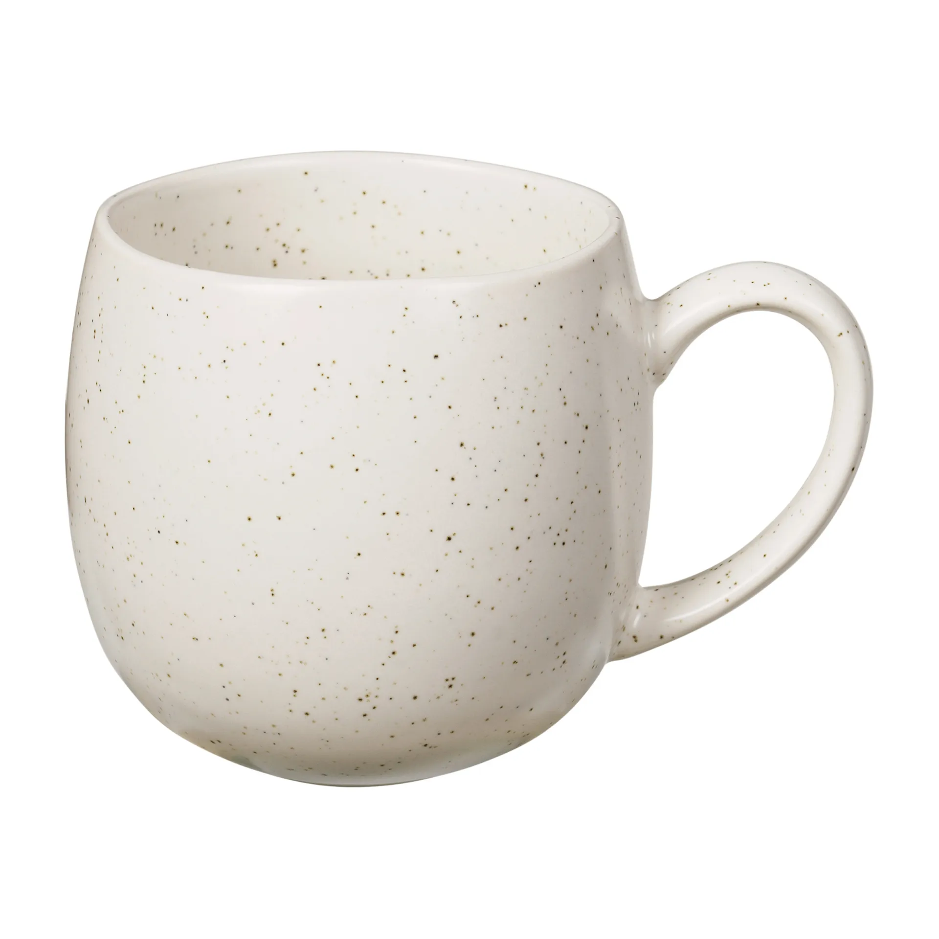 Tekop kaffekop i stentøj Broste Copenhagen Nordic Vanilla creme 45 cl Ø9 x H10 cm