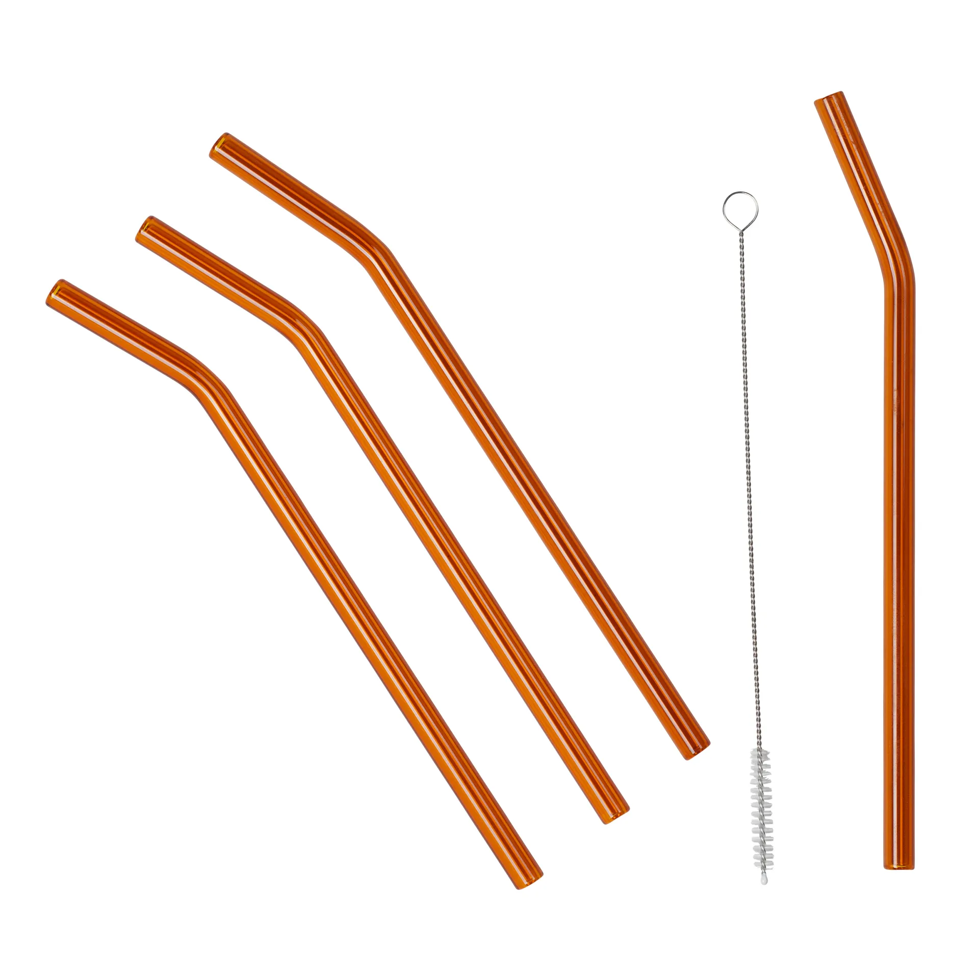 Broste Copenhagen Pailles Malle Lot de 4 Brown