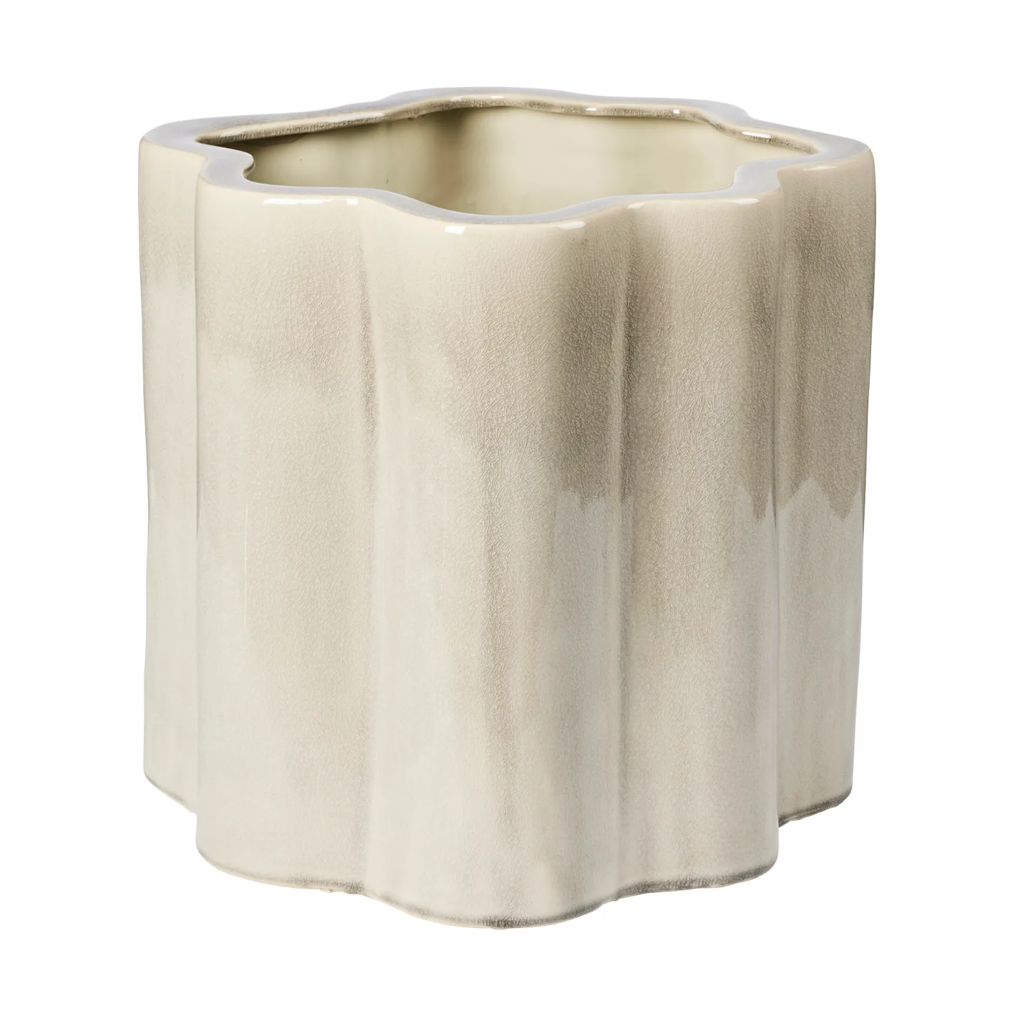 Broste Copenhagen Pot de fleurs Sonja H: Rainy Day Grey — vue 4