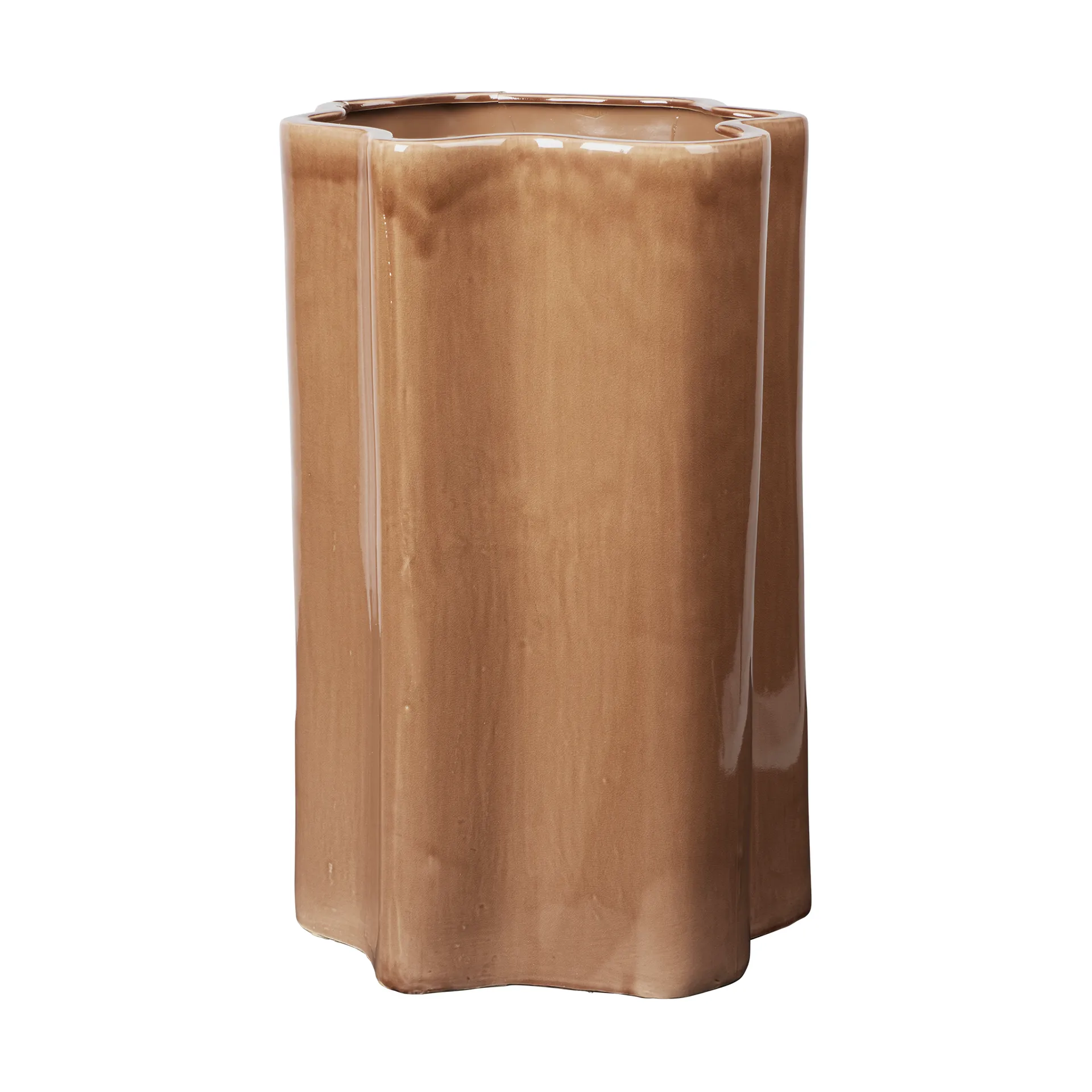 Broste Copenhagen Pot de fleurs Sonja H : Brown